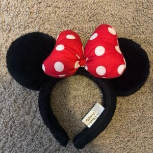 Disneyland Minnie ears furry, fuzzy